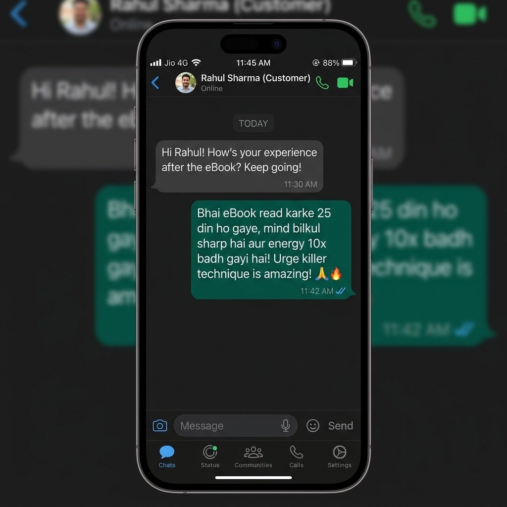 WhatsApp Chat Proof 1 - Rahul Sharma